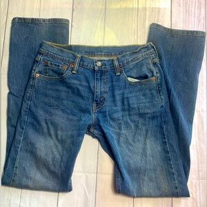 Levi Mens 527 Jeans 30x32 Blue Denim Slim Bootcut Relaxed Western Cowboy Ranch